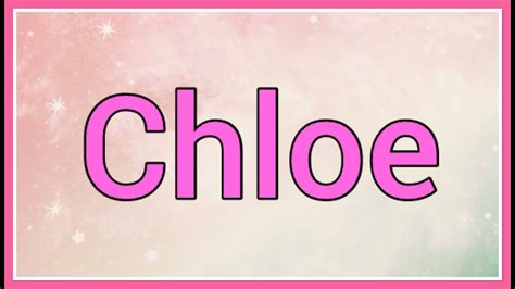 where does the name chloe originate from|is chloe a girl name.